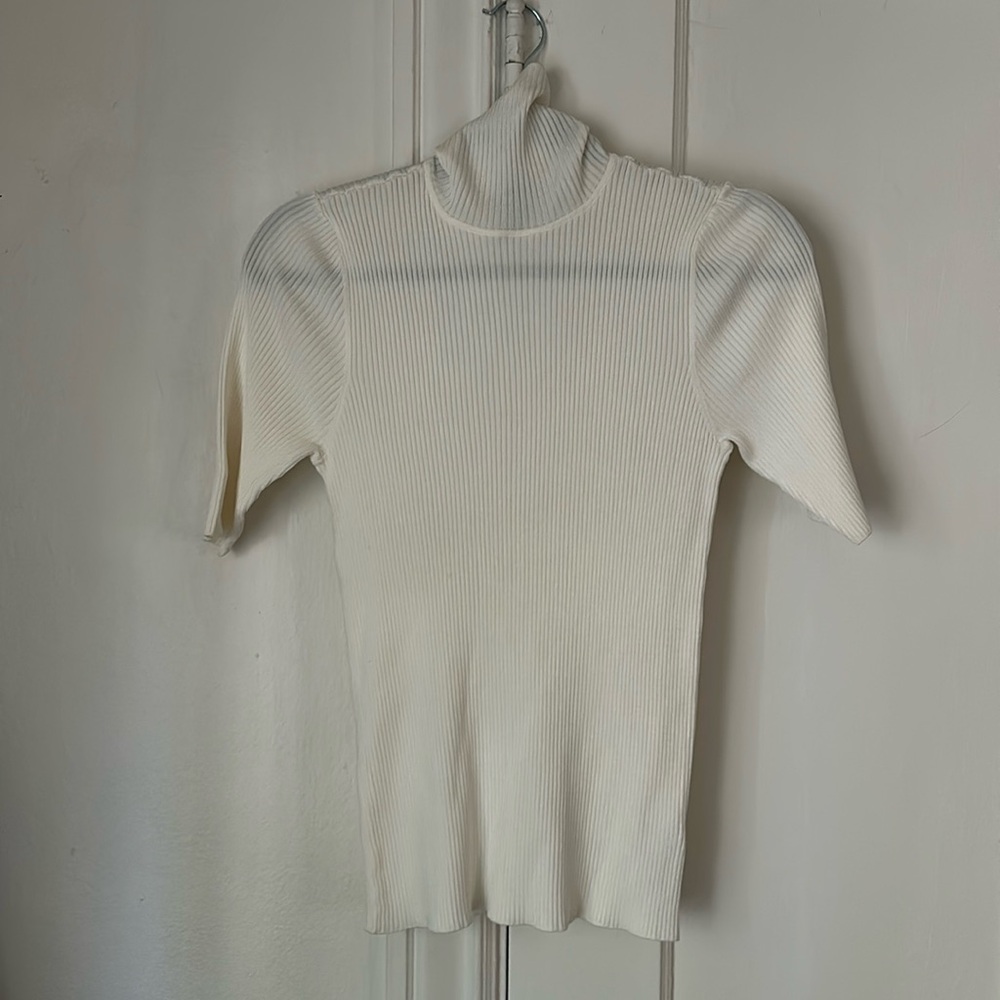 Short sleeve turtle neck